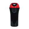 Compact Car Trash Can Cup Holder Mini Car Interior Organizer With Spring Lid 7