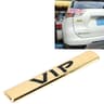 VIP 3D Metal Car Emblem Sticker Self Adhesive Car Decal Universal Auto Badge 4