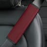 Premium Car Seat Belt Shoulder Pad PU Leather Comfort Protector For Cars SUVs  Trucks 10