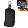 Business Genuine Leather Key Holder Zipper Car Key Case Wallet 3