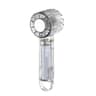 4-Speed Rechargeable Mini Handheld Fan with Carabiner Clip and Mirror