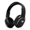 Portable FM Radio Headphones with LCD Display and Rechargeable Battery