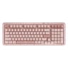 Tri-Mode Wireless Mechanical Keyboard with Hot-Swappable Switches and Backlighting