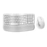 Wireless Ergonomic Keyboard And Mouse Set With Cushioned Palm Rest 10