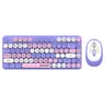 Wireless Keyboard And Mouse Set With Bluetooth 24GHz And Adjustable DPI 8
