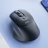 M2 Rechargeable Wireless Ergonomic Mouse with Silent Clicks and Adjustable DPI