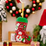 Christmas Stocking Shaped Tinplate Gift Box Ornament 10