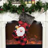 Christmas Stocking Gift Bag Decorative Holiday Hanging Stocking 5