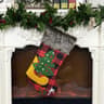 Christmas Stocking Gift Bag Decorative Holiday Hanging Stocking 8
