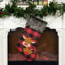 Christmas Stocking Gift Bag Decorative Holiday Hanging Stocking 7