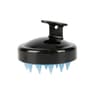 Silicone Scalp Massager Dandruff Remover Shampoo Brush for Healthy Hair  Black