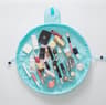 Travel Make Up Wrap Bag Light Green