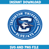 Creighton Bluejays Svg, Creighton Bluejays logo svg, Creighton Bluejays University, NCAA Svg, Ncaa Teams Svg (17).png