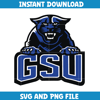 georgia state panthers Svg, georgia state panthers logo svg, georgia state panthers University, NCAA Svg, sport svg (11).png