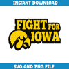 Iowa Hawkeye Svg, Iowa Hawkeye logo svg, Iowa Hawkeye University svg, NCAA Svg, sport svg (11).png