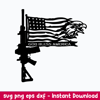Gun Flag Eagle Svg, Flag USA Svg, Png Dxf Eps File.jpeg