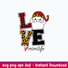 Love Mimilife Svg, Santa Claus Svg, Christmas Svg, Png Dxf Eps File.jpeg