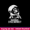 Original Space Monkey Svg, Astronaut Monkey Svg, Png Dxf Eps File.jpeg