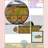 Panther tank turret number 503 cross stitch