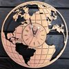 Wooden clock shaped earth.jpg