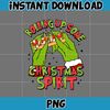 Rolling Up Some Christmas Spirit Png, Retro Christmas Png, Pink Christmas Png, Christmas Mean Guy Png (5).jpg