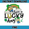 Cartoon St. Patrick's Day Png, St Patricks Day Shirt, Cartoon Movies PNG, Sublimation Designs, Digital Download (7).jpg
