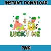 Lucky Me Png, Happy Patrick Patty Day Png, St Patrick's Day Png, Cartoon Characters, Saint Patrick's Day Png.jpg