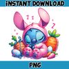 Pink Cartoon Stitch Png, Cartoon Easter Png, Stitch Easter Png, Happy Easter Day Png, Funny Easter Png, Instant Download (5).jpg
