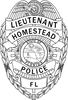 LIEUTENANT homestead florida police badge vector file.jpg