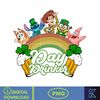 Cartoon Patricks Day, Happy St Patrick's Day Png, Cartoon St Patrick's Day, Saint Patrick's Day, Feeling Lucky, Mouse and Friend (8).jpg