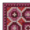 Doll Rug - Cross Stitch Pattern - PDF Making Miniature Oriental Doll House Carpet - Barbie Rug - Geometric Embroidery - Reproduction of 1510.png
