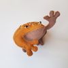 Worry Frog Anti  Stress Toy Felt Pattern,felt animals toys.jpg