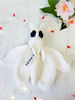 white butterfly moth crocheted