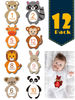 Newborn Unisex 12pcs Cartoon Graphic Stickers Photography Prop Birth Announcement Sign (1).jpg