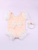 Newborn Girl Mesh Ruffle Trim Bodysuit Headband Photography Prop Photography Set Baby Clothing (2).jpg
