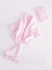 Newborn Photography Prop Bathrobe Towel Sets Baby Robe Spa Unisex Photo 2 Pcs (1).jpg