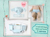 diaper for Waldorf doll 14 inch (36 cm) tall