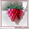 In-the-hoop-machine-embroidery-design-Earrings-FSL-berries
