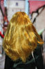 Barbie custom doll orange long hair