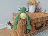 Stuffed green frog toy for gift baby birthday.jpg