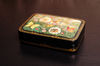 Decorative box with flowers butterflies