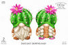 Gnome cactus clipart_01.JPG