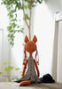 sewing a dress fox fox doll
