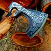 Custom Handmade Steel Tomahawk Axe Throwing Viking Hunting Axe ca.jpeg