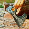 Custom Handmade Steel Tomahawk Axe Throwing Viking Hunting Axe in nyc.jpeg
