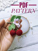 Cherry pin Crochet PATTERN
