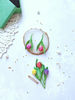 Tulip Earrings Crochet PATTERN