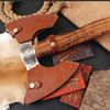 Handmade Steel Tomahawk Axe Throwing Viking Hunting Axe IN USA.jpeg