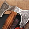 Handmade Steel Tomahawk Axe Throwing Viking Hunting AxeS.jpeg