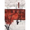 Winter-watercolor-painting-landscape-burnt-orange-art-1.jpg